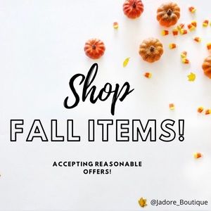 Shop Fall Items Here 🍂